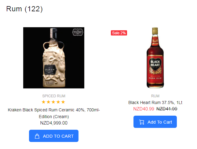 Top 6 Rum in 2022 in New Zealand