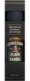 Jameson Black Barrel 700mL + Hip Flask Giftpack