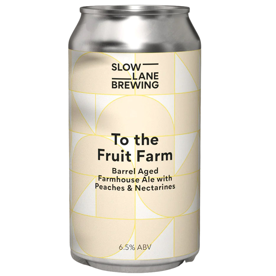 Slow Lane Brewing To The Fruit Farm Barrel Aged Farmhouse Ale 375mL