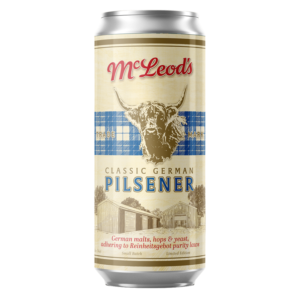 McLeod's Classic German Pilsener 440mL