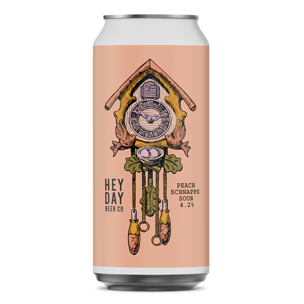 Heyday Peach Schnapps Sour 440mL