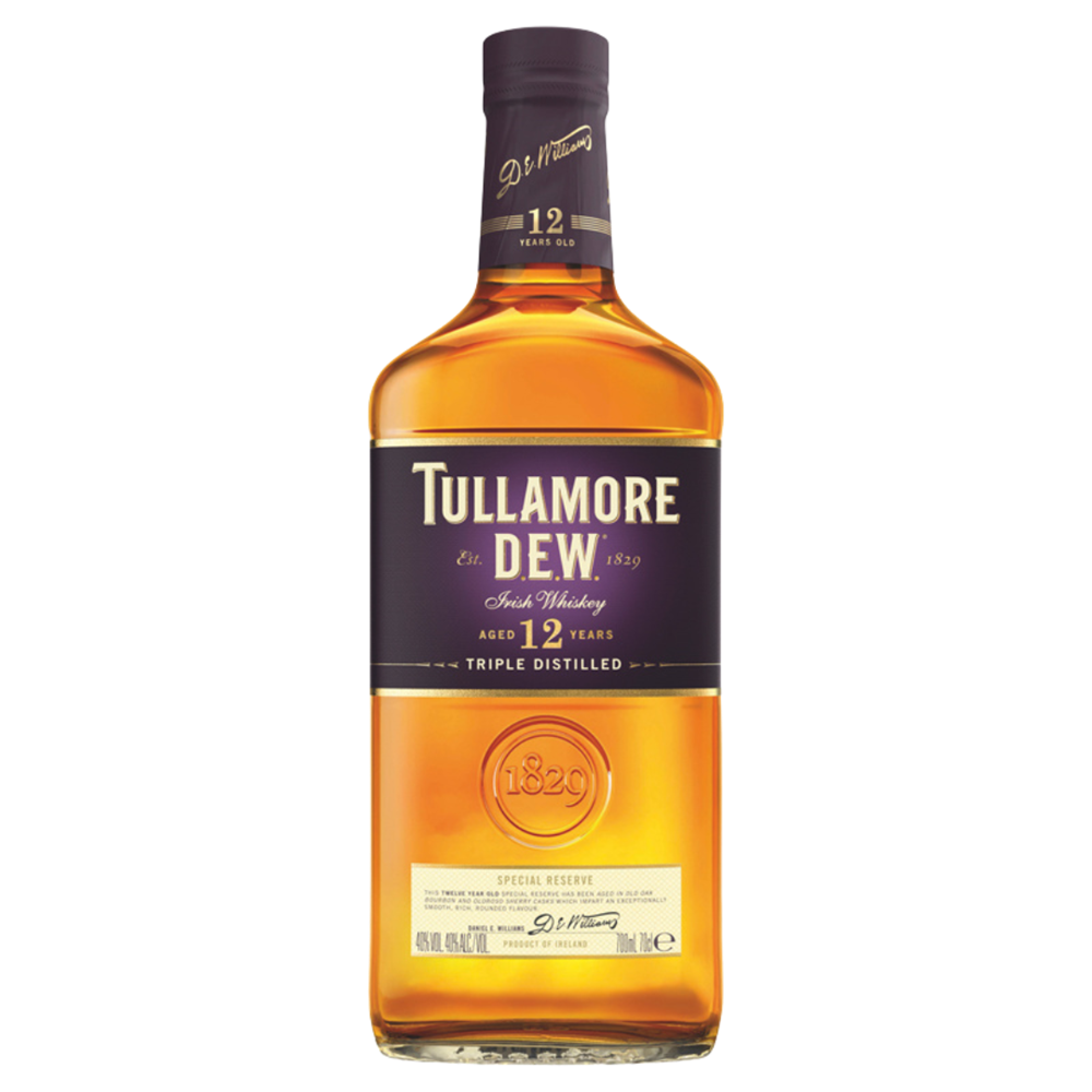 Tullamore Dew 12yo Irish Whiskey 700mL