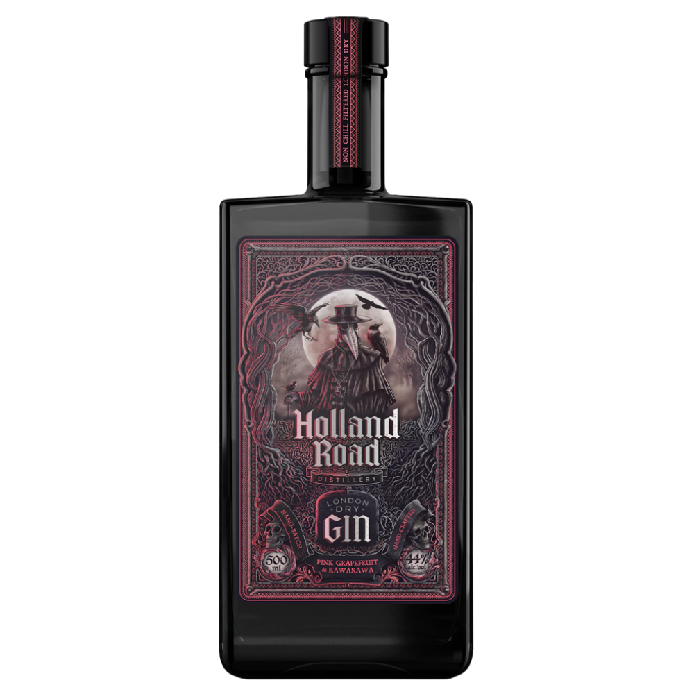 Holland Road Pink Grapefruit & Kawakawa Gin 500mL