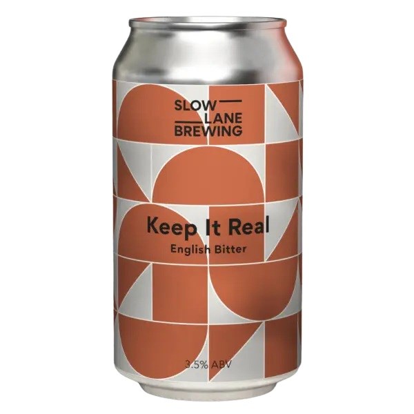 Slow Lane Brewing Keep It Real English Bitter 375mL