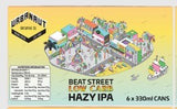 Urbanaut Beat Street Low Carb Hazy IPA 6x330mL