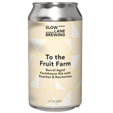 Slow Lane Brewing To The Fruit Farm Barrel Aged Farmhouse Ale 375mL