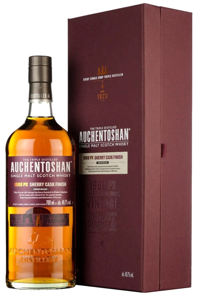 Auchentoshan 1988/29yo Px Sherry Cask Finish 700mL