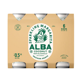 Alba Non Alcoholic Coconut Sparkling Margarita 6x250mL