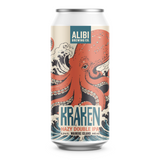 Alibi Brewing Kraken Hazy Double IPA 440mL