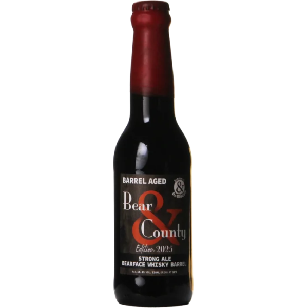 De Molen Bear & County Whisky Barrel Aged Strong Ale 330mL