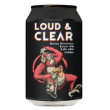 Double Vision Loud & Clear DDH Bright IPA 330mL