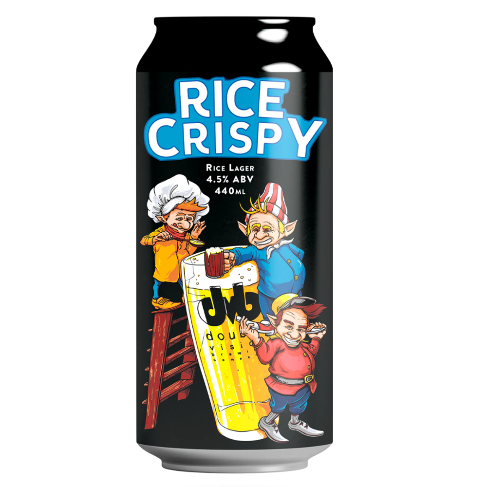 Red Rice Lager Double Vision Brewing Rice Crispy Lager 440mL – Liquor Mart