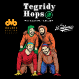 Double Vision Tegridy Hops West Coast IPA 440mL