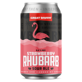 Great Divide Strawberry & Rhubarb Sour 355mL