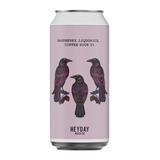 Heyday Raspberry, Liquorice & Coffee Sour 440mL