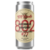 McLeod's 802 #77 Fresh Unfiltered IPA 440mL