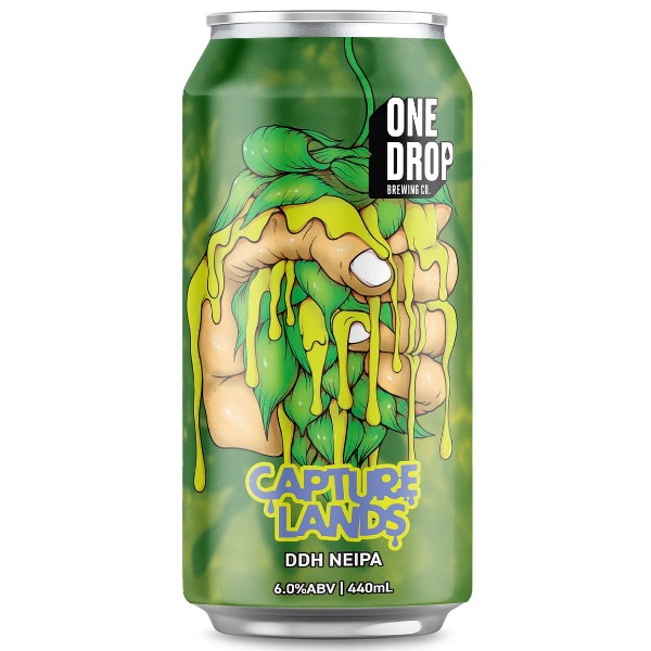 One Drop Brewing Capture Lands DDH New England IPA 440mL