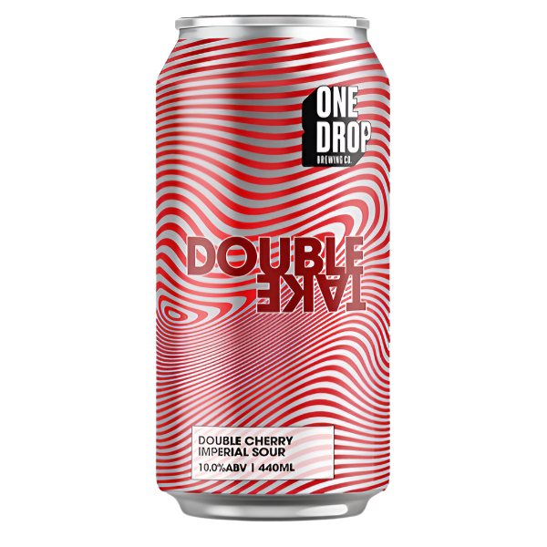 One Drop Brewing Cherry Double Take Imperial Fruited Sour 440mL