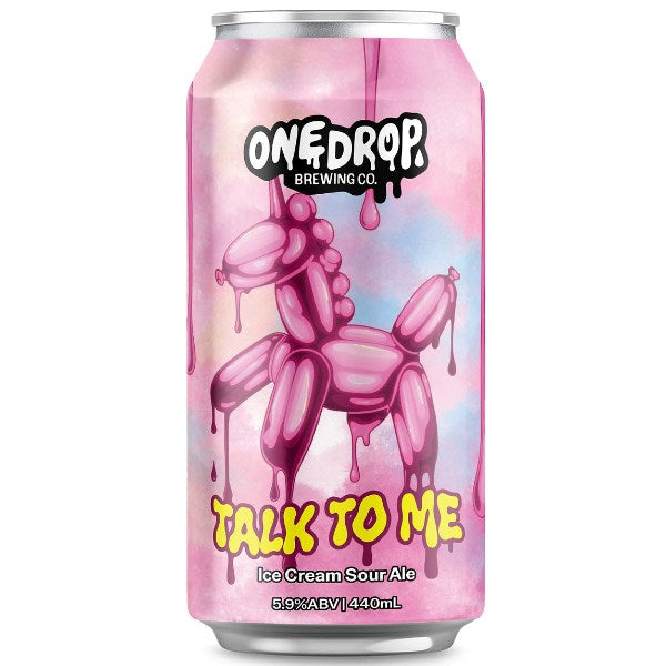 One Drop Brewing Talk To Me Ice Cream Sour Ale 440mL