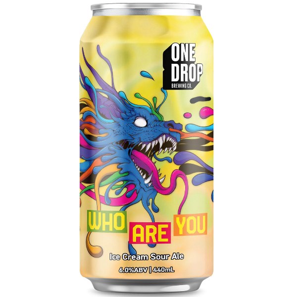One Drop Brewing Who Are You Ice Cream Sour Ale 440mL