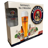 Paulaner Weissbier Giftpack 3x500ml & Glass