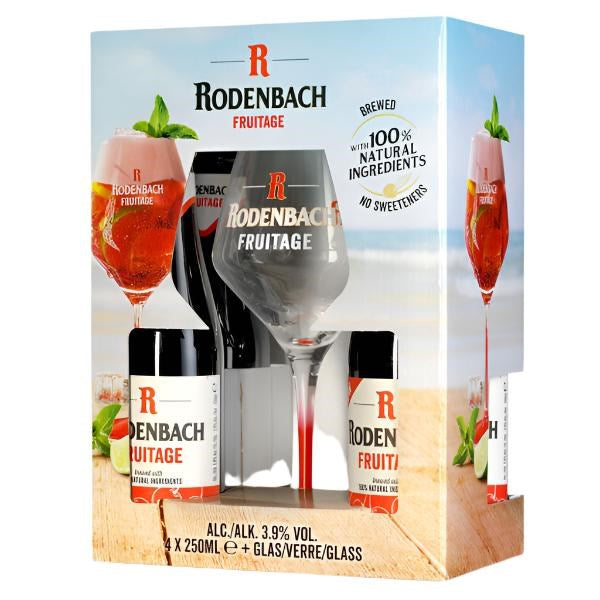 Rodenbach Fruitage 4x250ml + 1 Glass Giftpack