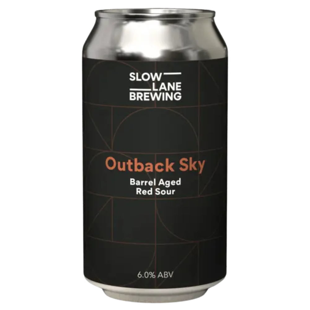 Slow Lane Brewing Outback Sky Barrel Aged Red Sour 375mL