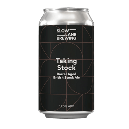 Slow Lane Brewing Taking Stock Barrel Aged Stock Ale 375mL