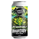 Sprig & Fern Remarkable Rhapzody Hazy NZ IPA 440mL