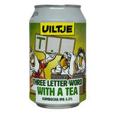 Uiltje Three Letter Word With A Tea Kombucha IPA 330mL