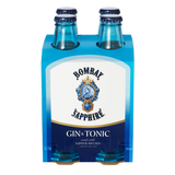 Bombay Sapphire Gin + Tonic 4x275mL