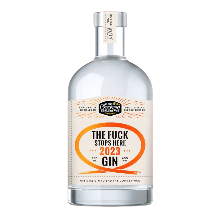 Good George 'The F**ck Stops Here 2023' Gin 700mL
