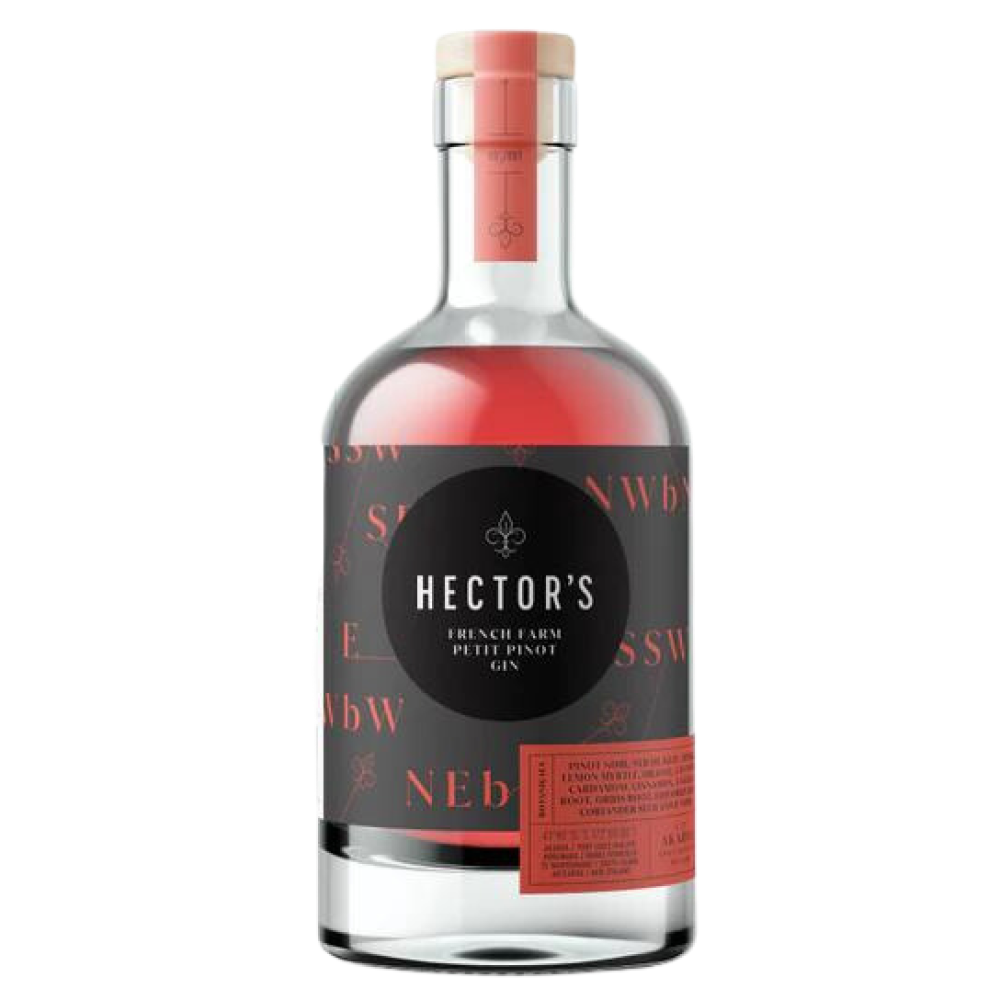 Akaroa Craft Distillery - Hector's French Farm Petit Pinot Gin 700mL