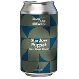 Slow Lane Brewing Shadow Puppet West Coast Pilsner 375mL