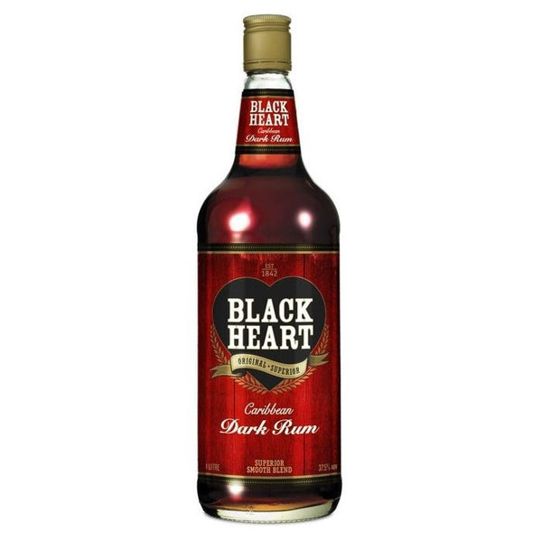 Black Heart Dark Rum 1L – Liquor Mart