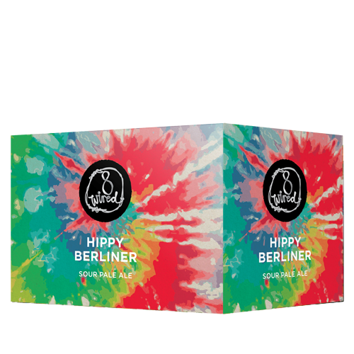 8 Wired Hippy Berliner 6x330mL Cans