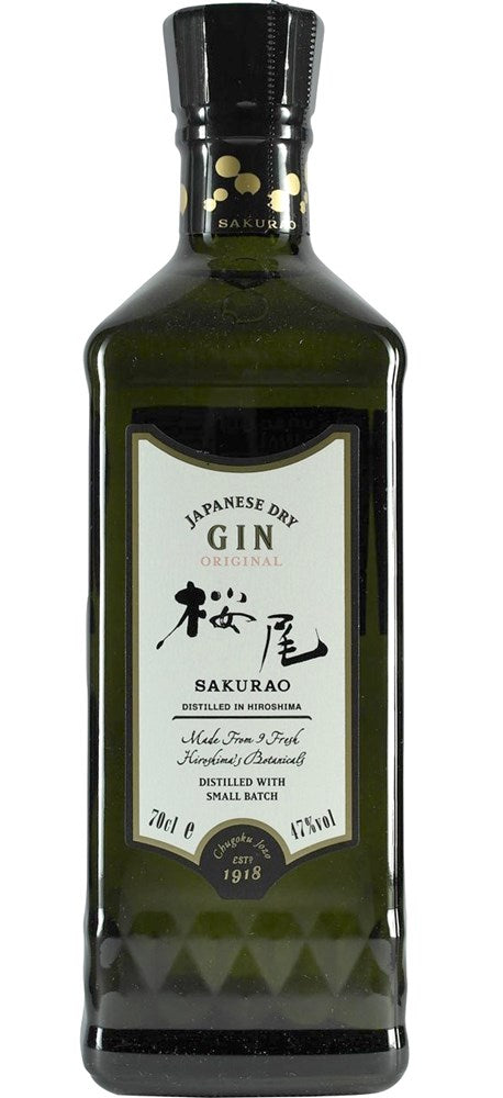 Sakurao Japanese Dry Gin 700mL
