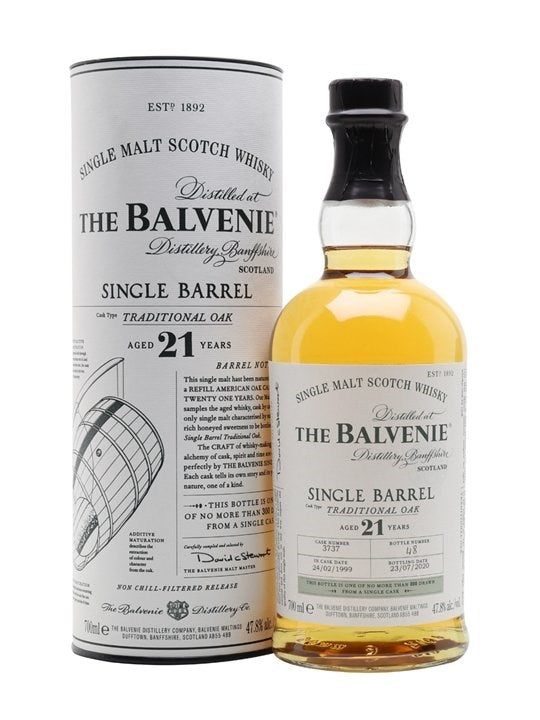 Balvenie 21yo Single Barrel 700mL