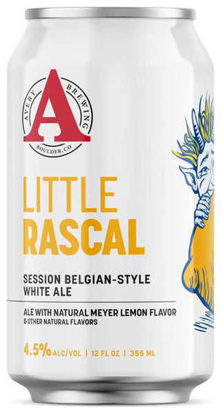 Avery Little Rascal Session Belgian Style White Ale 355mL – Liquor Mart