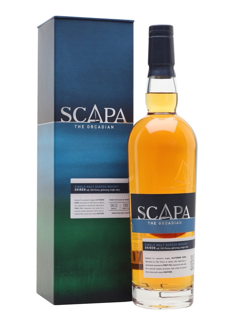 Scapa 'The Orcadian' Skiren Whisky 700mL